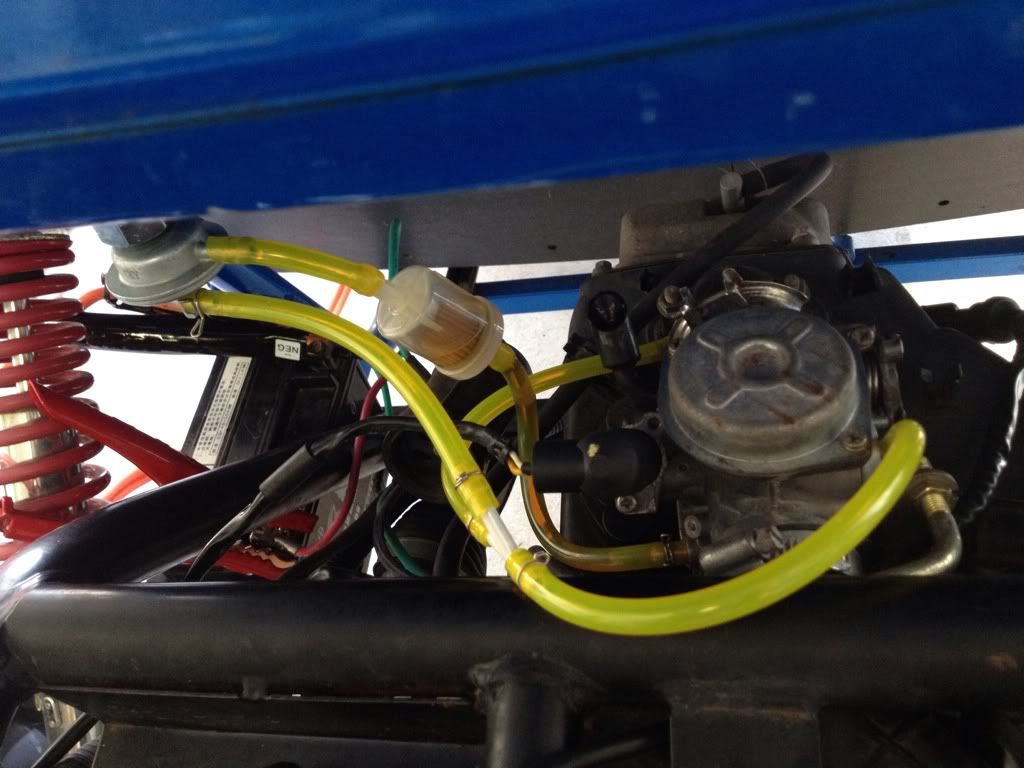 Carter Talon GY6 Fuel Lines An On Line Mini Buggy
